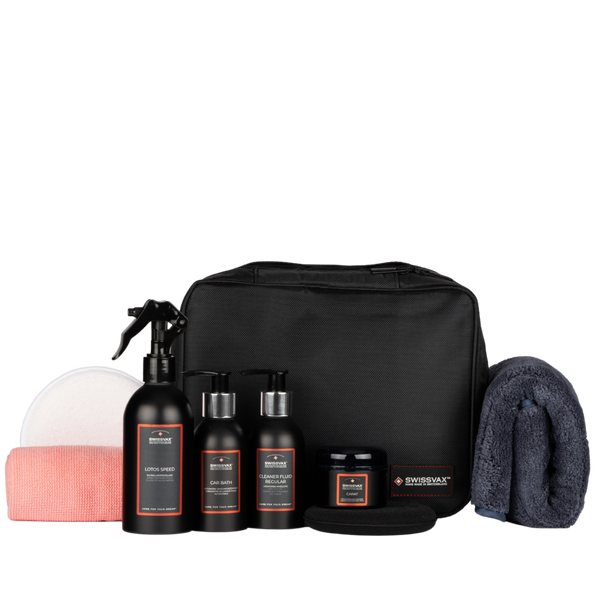 Discovery Kit vč. karnaubového vosku – kompaktní startovací sada pro péči o auto