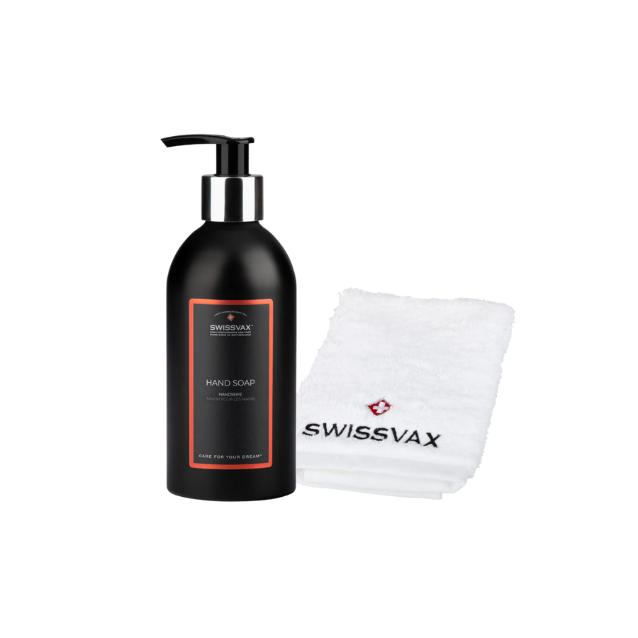 Swissvax set de cuidado de manos – jabón y toalla