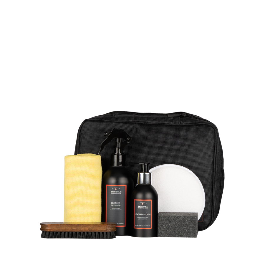 Leather Care & Sealing Kit – čistit, pečovat a těsnit kůži